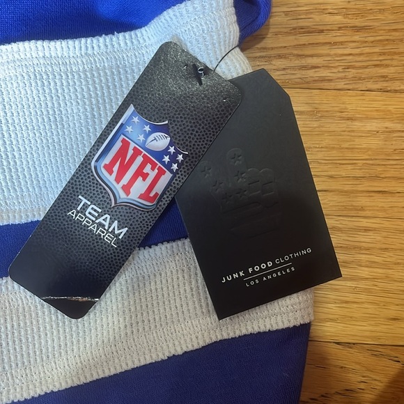 Junkfood Blue Giants NFL Hoodie Size XS - Picture 4 of 6